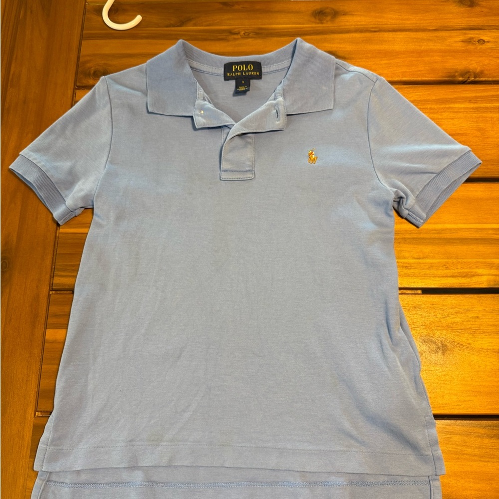 Polo by Ralph Lauren Sky Blue Polo Shirt size 5
